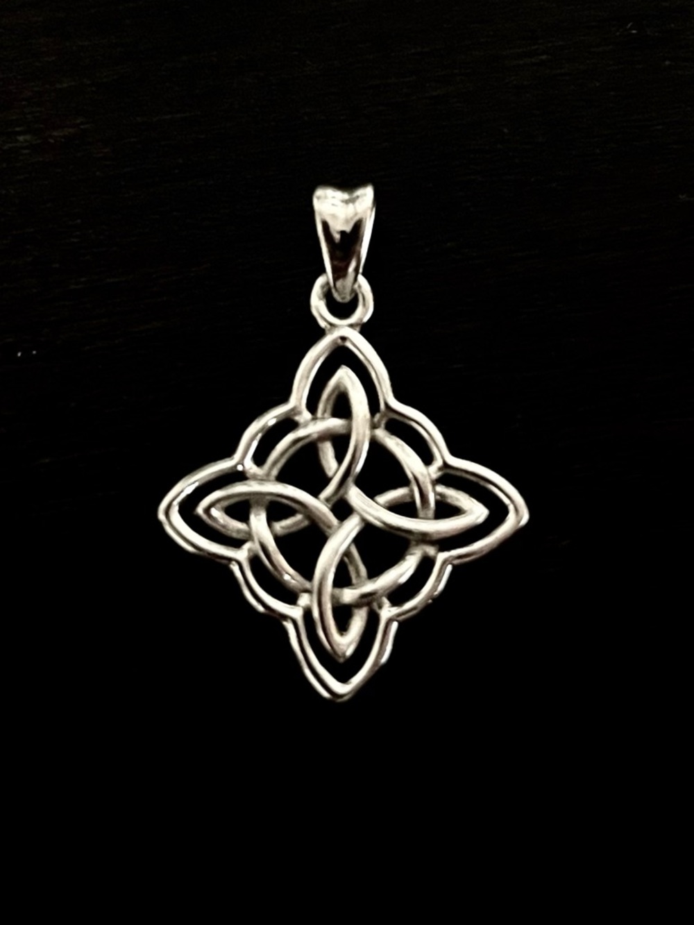 Sterling Silver Irish Celtic Knot Pendant